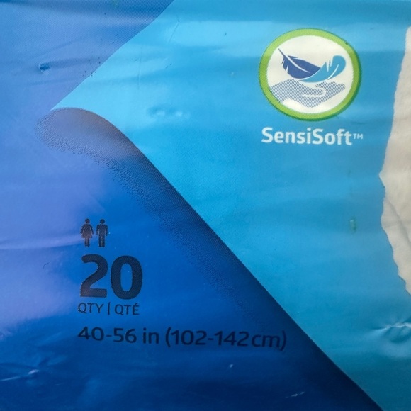 NEW FitRight Underwear Adult Extra Diapers Briefs 20Ct Size L Waist 40"-56" - Picture 2 of 4